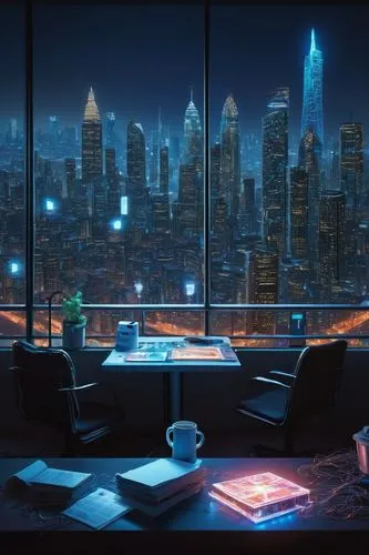 blur office background,manhattan,city lights,night scene,cityscape,city at night,sci fiction illustration,boardroom,blue hour,study room,citylights,evening city,diner,black city,fantasy city,manhattan skyline,modern office,cities,evening atmosphere,big night city,Art,Classical Oil Painting,Classical Oil Painting 17