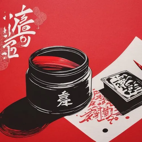 lacquerware,woodblock printing,tsuge,rubber stamp,calligraphy,cool woodblock images,Illustration,Japanese style,Japanese Style 04