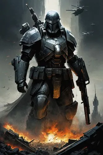 deathwatch,mandos,spaceguard,mandalorian,helghast,vaderland,Conceptual Art,Fantasy,Fantasy 12