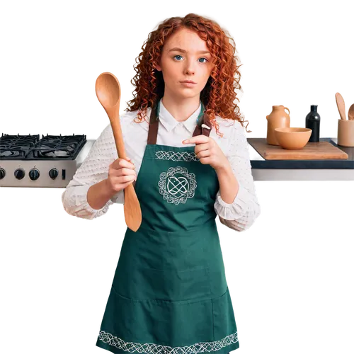 girl in the kitchen,dwarf cookin,cooking utensils,lindsey stirling,gingerbread maker,cooking book cover,maidservant,kvothe,housemaid,kitchen utensils,wench,cookery,confectioner,kirtle,cookware,cooking spoon,copper cookware,aprons,schoolmistress,merida,Illustration,Abstract Fantasy,Abstract Fantasy 18