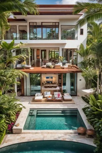 tropical house,luxury home,florida home,luxury property,crib,palmilla,pool house,tropical greens,amanresorts,tropical island,beach house,beautiful home,luxury home interior,tropics,paradisus,holiday villa,house by the water,dreamhouse,mansions,mansion,Unique,Design,Knolling