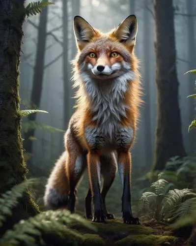 fox,cute fox,a fox,adorable fox,red fox,child fox,vulpes vulpes,redfox,little fox,garden-fox tail,grey fox,south american gray fox,forest animal,fox hunting,fox stacked animals,swift fox,anthropomorphized animals,kit fox,patagonian fox,canidae,Illustration,Realistic Fantasy,Realistic Fantasy 18