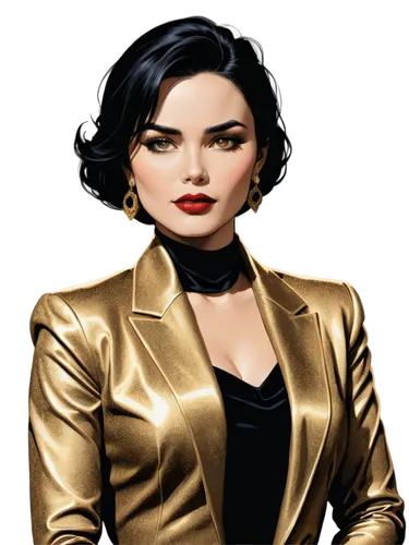 custom portrait,portrait background,kalinda,art deco woman,contessa,zatara,tretchikoff,gold color,kalthoum,derivable,dita,kommissar,selina,neerja,gold colored,saloma,zindzi,gold frame,fashion vector,gold jewelry,Illustration,American Style,American Style 13