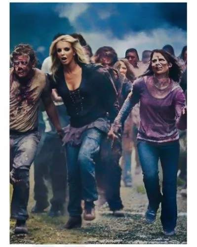 Britney Spears,  Toxic, hair style, costume, run, out your zombies,zombies,the walking dead,walking dead,day of the dead frame,zombie,olallieberry,the hunger games,stonewall,run,clary,thewalkingdead,s