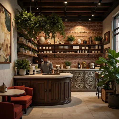 bellocq,tile kitchen,wine bar,boxwoods,teashop,teahouses,teahouse,the coffee shop,anthropologie,chefs kitchen,coffee shop,herbology,potted plants,apothecary,watercolor tea shop,enoteca,coffeeshop,servery,intelligentsia,limewood