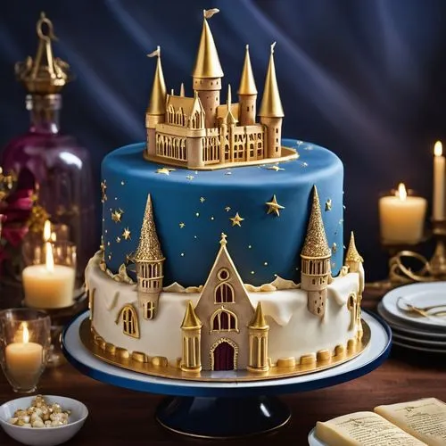 Harry Potter Birthday Cake,royal icing,fairy tale castle,clipart cake,a cake,wedding cake,birthday cake,Photography,General,Realistic