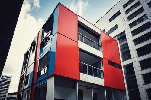 rmit,medibank,reclad,colorful facade,swinburne,multi storey car park,woolloongabba,westpac,edificio,seidler,cube house,mondrian,cubic house,modern architecture,apartment block,multistory,bauhaus,corbu,equinix,pompidou,Conceptual Art,Fantasy,Fantasy 06