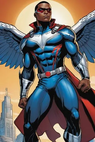 darkhawk,falcon,miracleman,zauriel,the archangel,omac,Illustration,American Style,American Style 13