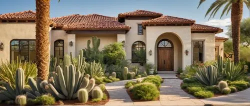 palmilla,scottsdale,luxury home,xeriscaping,bungalows,cacti,tuscon,casa,beautiful home,landscaped,two palms,florida home,landscapre desert safari,hacienda,palm garden,large home,washingtonia,villas,house pineapple,royal palms,Illustration,Retro,Retro 26