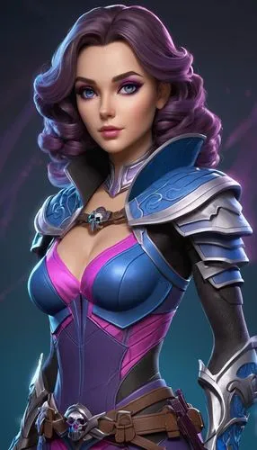 jaina,liliana,maeve,lilandra,varya,lalazarian,Unique,3D,3D Character