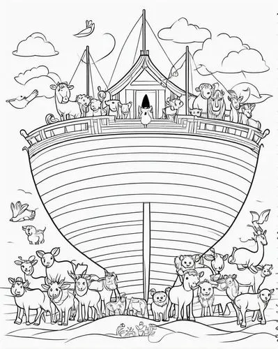 noah's ark,coloring page,viking ship,coloring pages,skyship,star line art,trireme,pirate ship,longship,paddleboat,triremes,boatbuilding,the ship,coloring pages kids,office line art,shipshape,whaleships,boat landscape,boat,airship,Illustration,Black and White,Black and White 04