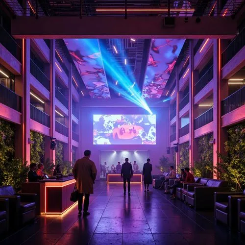 nightclub,atriums,spaceland,indoor,atrium,lobby,factory hall,cybercity,dojo,cyberscene,graecorum,holodeck,clubcorp,ufo interior,spaceship interior,spaceport,cyberport,valerian,arcade,event venue