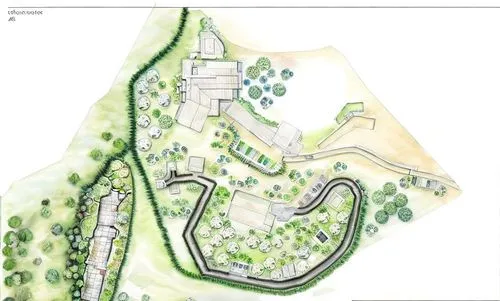 landscape plan,ecovillages,cohousing,europan,landscape design sydney,kubny plan,garden design sydney,second plan,landscape designers sydney,microhabitats,ecovillage,residencial,garden elevation,street plan,earthworks,wine-growing area,renderings,landscaped,earthwork,subdivision,Landscape,Landscape design,Landscape Plan,Watercolor