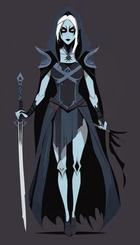 wodrow,drow,mercally,necromancer,dark elf,huntress,oryxes,melvern,vestal,elric,swordswoman,matriarch,cleric,female warrior,kriemhild,crow queen,lancer,akagera,neera,obsidian,Illustration,Japanese style,Japanese Style 06