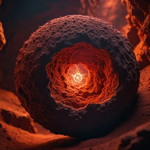 mandelbulb,lava balls,fire planet,lava,molten,scorched earth,cinema 4d,fractal environment,magma,3d render,asteroid,volcanic,steelwool,red planet,planetoid,fire ring,solidified lava,desert planet,burning earth,toroid,Photography,General,Fantasy