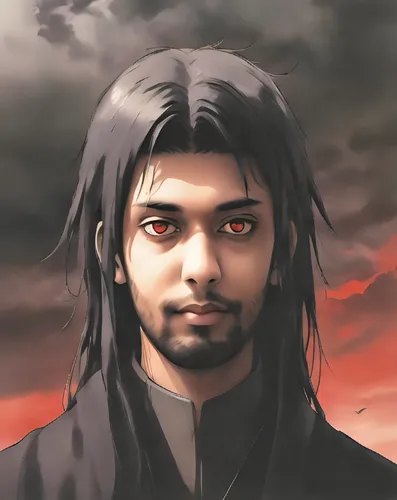 world digital painting,digital painting,saji,male character,pure-blood arab,yi sun sin,shiva,daemon,sadhu,sajji,jaya,custom portrait,fantasy portrait,portrait background,guevara,shinigami,god shiva,ed