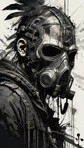 respirator,shinkawa,respirators,pollution mask,ventilation mask,gas mask,chernovol,postapocalyptic,cbrn,decontaminated,sledge,helghast,artyom,outbreak,ronin,killzone,bane,hawken,post apocalyptic,dishonored,Conceptual Art,Sci-Fi,Sci-Fi 01