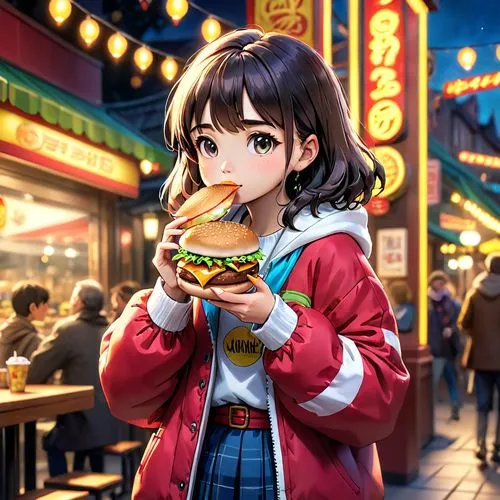 nanako,rimi,akiba,takoyaki,miku maekawa,megumi,Anime,Anime,Cartoon