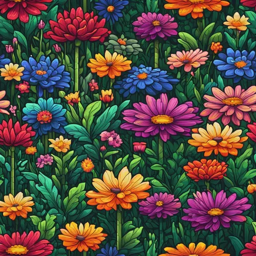 blanket of flowers,floral digital background,floral background,colorful daisy,wood daisy background,flower background,african daisies,chrysanthemum background,flower carpet,flower painting,flowers pattern,sea of flowers,flower fabric,tulip background,colorful floral,flowers png,barberton daisies,colorful flowers,flower blanket,flowers fabric,Conceptual Art,Sci-Fi,Sci-Fi 05