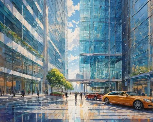 tishman,city scape,glass building,transbay,glass facades,costanera center,glass facade,cityscapes,firstcity,cityscape,glass wall,citicorp,cityview,city corner,financial district,business district,citycenter,hudson yards,tall buildings,skyscrapers,Conceptual Art,Daily,Daily 31