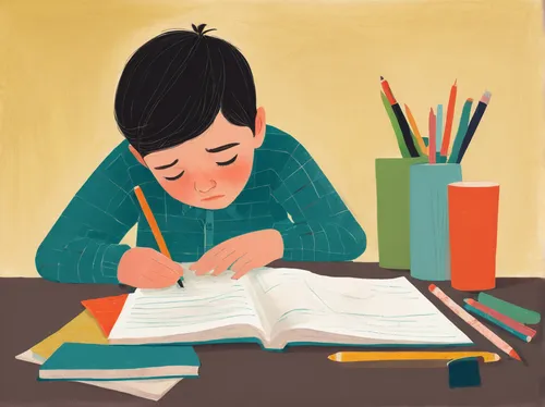 girl studying,learn to write,kids illustration,book illustration,study,writing-book,to write,child with a book,homework,tutor,the girl studies press,write,child's diary,writer,children drawing,pencil icon,tutoring,illustrator,children studying,eading with hands,Illustration,Vector,Vector 08