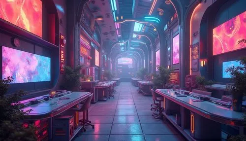 retro diner,neon coffee,arcades,arcade,spaceland,coffeeshop,environments,diner,cyberworld,eatery,ambience,nightclub,alleyway,3d render,coffee shop,cyberscene,spaces,cybercafes,neon tea,teahouse,Photography,General,Realistic