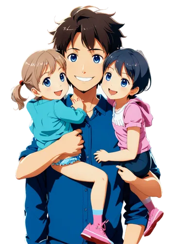 happy family,nozaki,parents with children,kawaii children,super dad,subfamilies,subfamily,harmonious family,daughdrill,oikawa,parents and children,shinran,hisao,families,the dawn family,famiglia,iwa,junpei,daughters,chibi kids,Illustration,Japanese style,Japanese Style 03