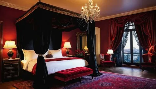 chambre,victorian room,ornate room,venice italy gritti palace,bedchamber,four poster,chateau margaux,hotel de cluny,casa fuster hotel,grand hotel europe,claridge,guestrooms,great room,wade rooms,bessborough,luxury hotel,chevalerie,shelbourne,guest room,gleneagles hotel,Art,Classical Oil Painting,Classical Oil Painting 12