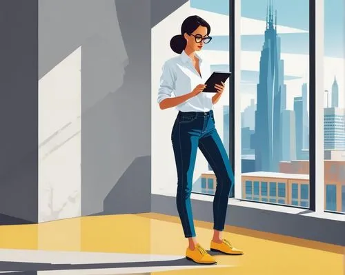 woman holding a smartphone,women in technology,fashion vector,sprint woman,femtocells,blur office background,camera illustration,vector illustration,sci fiction illustration,advertising figure,bussiness woman,background vector,telepsychiatry,telecommuters,telecommutes,telecommute,game illustration,freelancer,office worker,woman in menswear,Illustration,Vector,Vector 01