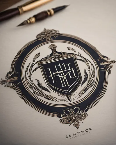 apple monogram,chrysler 300 letter series,initials,heraldic,monogram,triumph motor company,art deco,typography,lincoln motor company,dribbble,hebrew,calligraphy,art deco ornament,crest,logodesign,hinnom,calligraphic,heraldry,heraldic animal,decorative letters,Illustration,Paper based,Paper Based 18