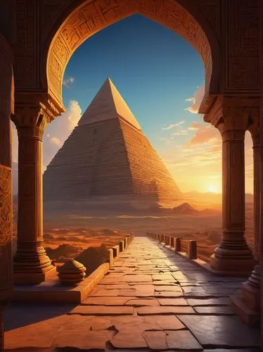 giza,pyramids,kemet,egypt,ancient egypt,egyptienne,the great pyramid of giza,mastabas,pharaonic,ancient civilization,step pyramid,egyptological,egytian,pyramidal,pyramide,abydos,egyptian temple,egyptology,khufu,wadjet,Conceptual Art,Sci-Fi,Sci-Fi 12