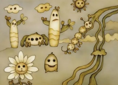 spores,locoroco,cartoon corn,cocoons,termites,zoospores,rhizomorphs,cutworms,chlamydospores,cartoon forest,labyrinthodonts,ascospores,endospores,tubeworms,teliospores,inhabitants,rhizobia,caterpillars,silkworms,eyestalks,Illustration,Realistic Fantasy,Realistic Fantasy 14