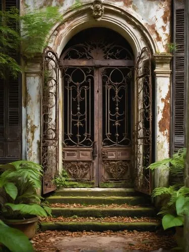 garden door,doorways,old door,doorway,front door,creepy doorway,iron door,the threshold of the house,the door,doors,entranceway,entrances,wooden door,entranceways,house entrance,abandoned place,open door,entrada,room door,doorkeeper,Art,Classical Oil Painting,Classical Oil Painting 05