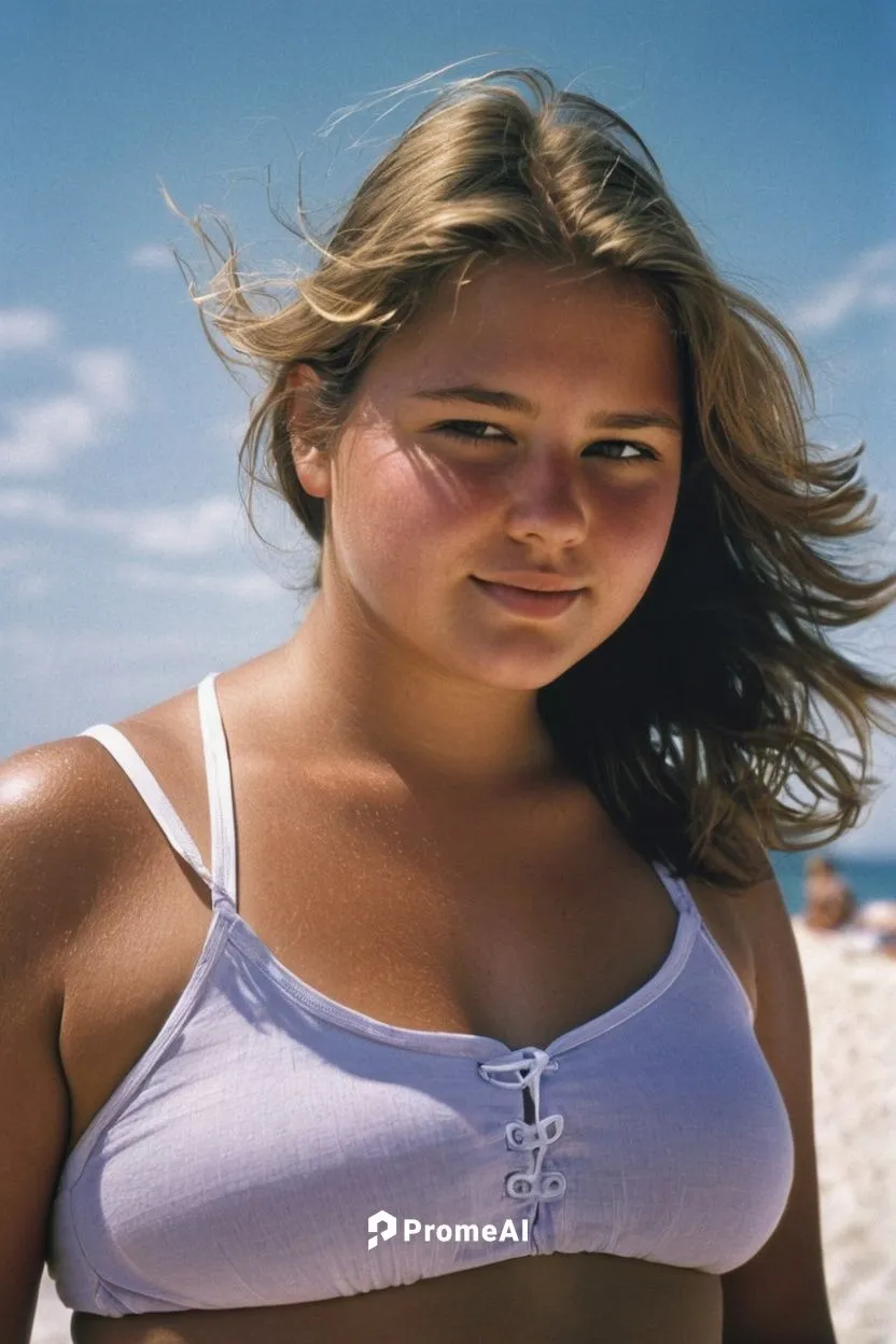 lovely tan lines, no top:: glistening of sweat, luscious humid curves on a late twenty-something free spirited woman suntanning, swedish chubby curvy hugh breasts,girl in t-shirt,cotton top,livni,neta