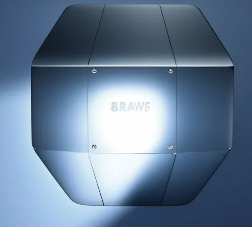 light reflects on the surface that matches the design of a sculpture,iframe,ball cube,cube surface,bravia,beamwidth,braune,Photography,General,Realistic