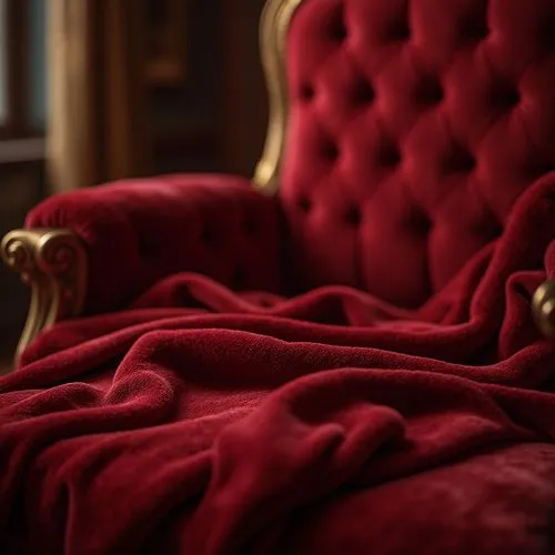 velvety,armchair,bedspreads,settee,upholstery,bedspread,upholstered,couch,blanket,coverlet,blanketed,red tablecloth,sofa,bedchamber,slipcovers,four poster,wing chair,upholstering,sofaer,blankie,Photography,General,Realistic