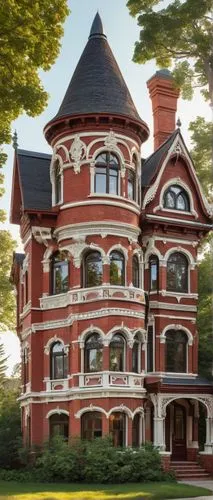 victorian house,old victorian,muskau,haddonfield,victorian,marylhurst,henry g marquand house,two story house,kykuit,frederic church,uiuc,brownstones,dillington house,woodburn,knight house,italianate,wappocomo,kalorama,mansard,driehaus,Illustration,Paper based,Paper Based 11