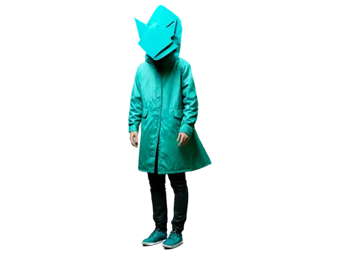 oxenhorn,pharmacopeia,electroluminescent,raincoat,cyan,hooded,teal digital background,acolyte,3d render,parka,cyanamid,hologram,fluorescence,3d man,synthetic,syglowski,turquoise,fluoresce,neon ghosts,rainwear,Conceptual Art,Graffiti Art,Graffiti Art 02