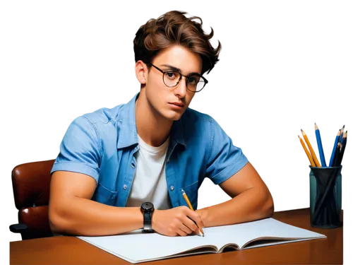 male poses for drawing,tutor,studious,scholar,study,academic,intelectual,nerdy,colored pencil background,tutoring,scholarly,estudiante,egon,draughtsman,nerd,educationist,to study,studyworks,erudite,illustrator,Illustration,Retro,Retro 10