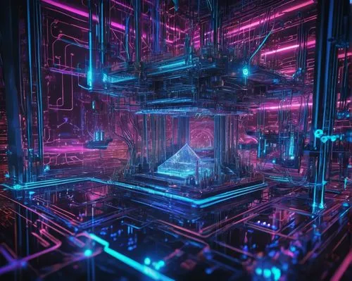 cyberscene,cyberia,cyberview,cybercity,fractal environment,computer art,cyberspace,cybernet,cyberworld,cyber,synth,cyberscope,computational,computerized,mainframes,cybertown,tron,cyberpunk,silico,matrix,Illustration,Realistic Fantasy,Realistic Fantasy 02