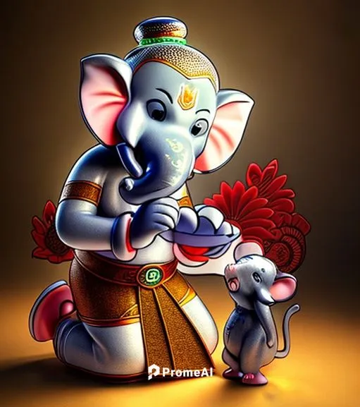 elephant god with cute mouse,lord ganesha,ganesh,ganesha,lord ganesh,ganpati,janmastami,cute cartoon image,krishna,hare krishna,onam,diwali background,cute cartoon character,dusshera,by chaitanya k,ha