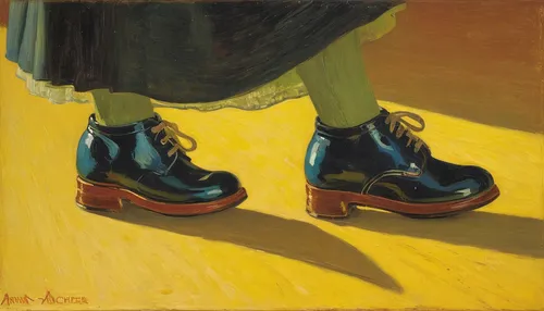 dancing shoes,achille's heel,clogs,straw shoes,walking boots,woman shoes,nicholas boots,blue shoes,shoemaker,women's shoe,tie shoes,tap dance,dancing shoe,black shoes,steel-toed boots,artistic roller skating,holding shoes,woman walking,walking shoe,clog,Art,Classical Oil Painting,Classical Oil Painting 20