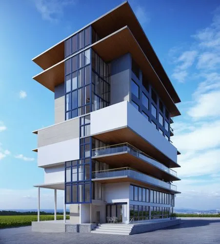 3d rendering,modern building,penthouses,modern architecture,lofts,residencial,Photography,General,Realistic