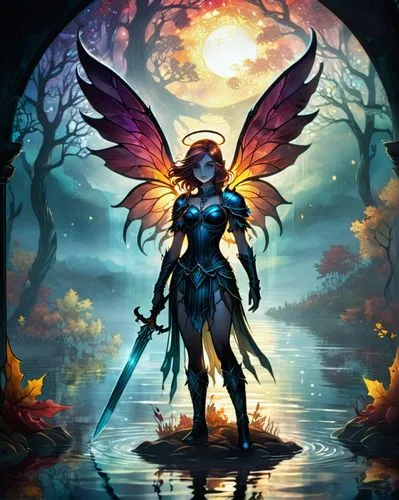 fantasy picture,fae,faerie,archangel,fantasy art,hawkgirl,Unique,Paper Cuts,Paper Cuts 08