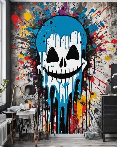 graffiti art,skull allover,graffiti splatter,grafitty,grafitti,sugar skull,skulls,wall paint,graffiti,wall art,death head,skull mask,spray can,skulls bones,skulls and,skull drawing,punk design,day of the dead skeleton,grafiti,calavera,Conceptual Art,Graffiti Art,Graffiti Art 08