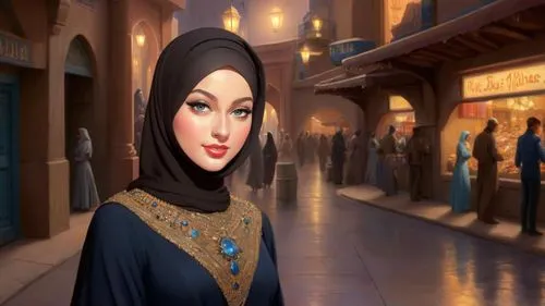 suyin,islamic girl,gothel,sheherazade,hijaber,agrabah