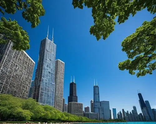 chicago skyline,chicagoland,chicago,chicagoan,dearborn,illinois,detriot,streeterville,sears tower,lake shore,illinoian,lakefront,dusable,macomb,birds of chicago,kankakee,lincolnwood,detroit,chicagoans,illinoisan,Illustration,Realistic Fantasy,Realistic Fantasy 04