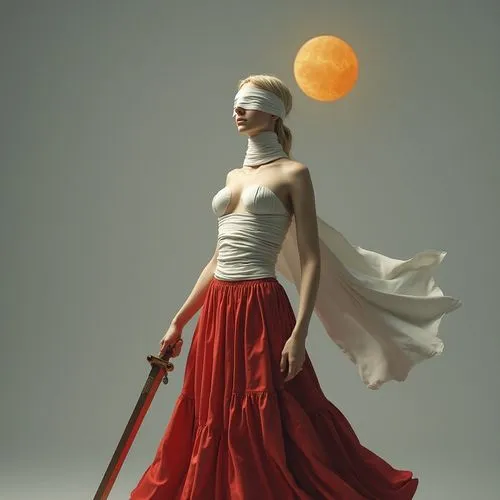 nihang,lunar eclipse,violinist violinist of the moon,moondance,red sun,lady in red