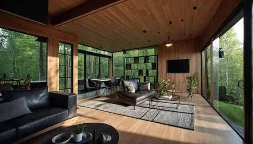 forest house,the cabin in the mountains,sunroom,cabin,house in the forest,small cabin,interior modern design,livingroom,timber house,living room,treehouses,modern living room,inverted cottage,modern room,tree house,mid century house,wood window,log cabin,modern decor,treehouse,Photography,General,Realistic