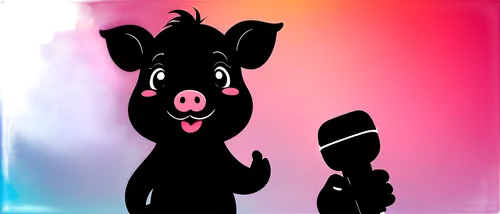 pudu,cartoon pig,cartoon animal,cartoon bunny,cartoon rabbit,rainbow pencil background,mouse silhouette,crayon background,peppa,bullwinkle,kulundu,color rat,clanger,unicorn background,meese,puerco,piglet,cow icon,boar,tibbett,Illustration,Black and White,Black and White 31